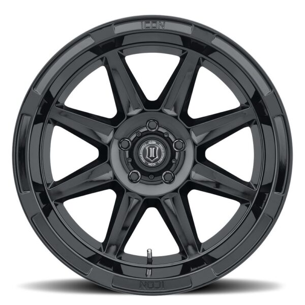 ICON ALLOYS BANDIT GLS BLACK - 20x10 / 6 x 5.5 / -24MM / 4.5" BS