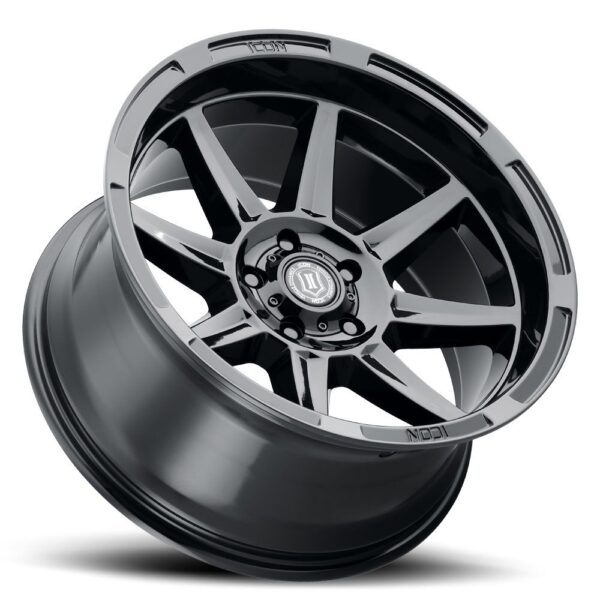 ICON ALLOYS BANDIT GLS BLACK - 20x10 / 6x135 / -24MM / 4.5" BS