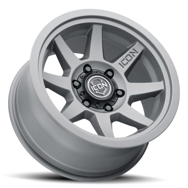 ICON ALLOYS REBOUND SLX CHARCOAL - 17 X 8.5 / 6 X 5.5 / 0MM / 4.75" BS