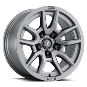 ICON ALLOYS VECTOR 5 TITANIUM -17 x 8.5 / 5 x 5" / -6MM / 4.5" BS