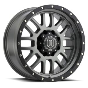 ICON ALLOYS ALPHA GUN MTL - 20 x 9 / 6 x 135 / 16MM / 5.625" BS