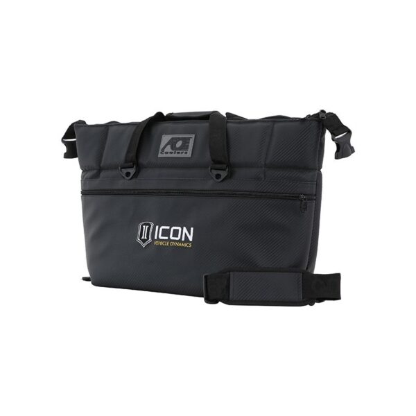24PK CARBON AO COOLER W/STANDARD ICON LOGO