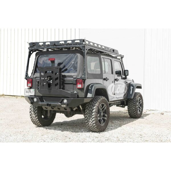 JK Destroyer Full Width  Rear Bumper w/ Tire Carrier