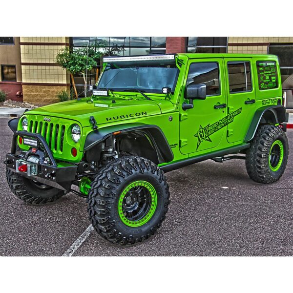 RIGID 2007-2015 Jeep JK A-Pillar Mount Kit, Fits D-Series or Radiance POD Lights