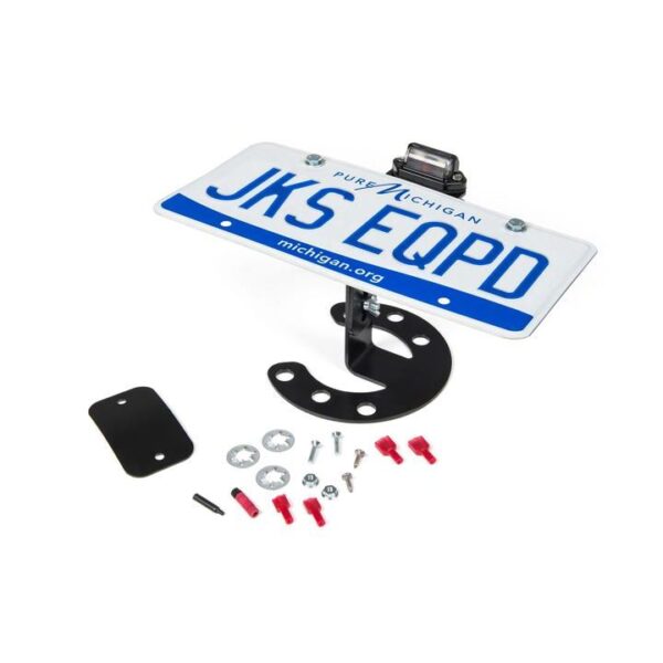 Spare Tire License Plate Mount
