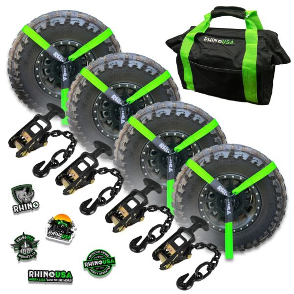 BASKET STRAPS - GREEN