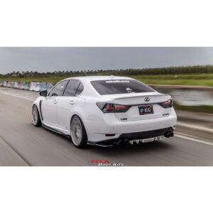 Lexus GS-F NIA Diffuser Bumper Extension with brake light