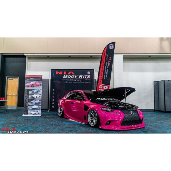 Lexus IS Full Splitter lip kit (Front, Sides, Rears) F-Sport