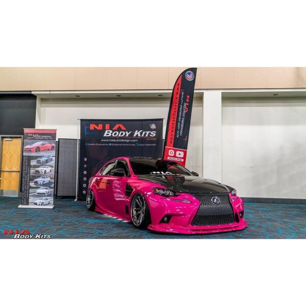Lexus IS Front NIA Splitter lip body Kit (F-Sport)