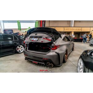 Lexus RC-F NIA Diffuser Bumper Extension with brake light