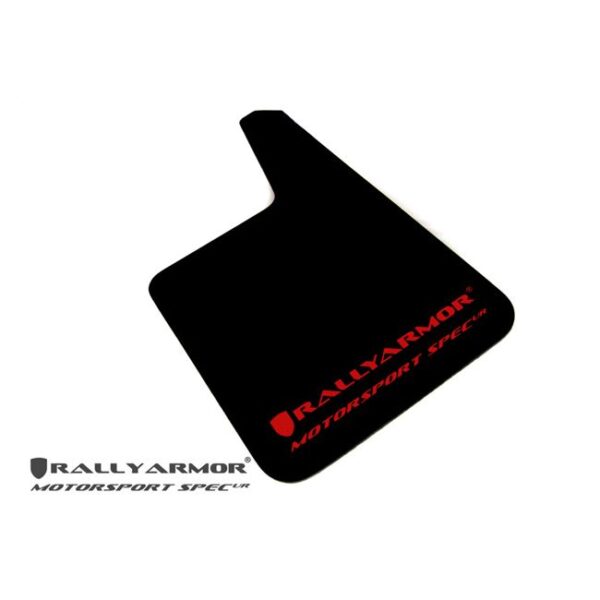 Rally Armor MF20-MSUR-BK/WH - Universal - Black Mud Flap/White Logo