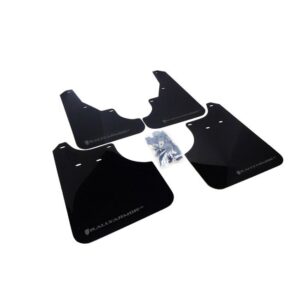 Rally Armor MF11-UR-BLK/GRY - 2009-2013 Subaru Forester 2.5X/XT - Black Mud Flap/Grey Logo