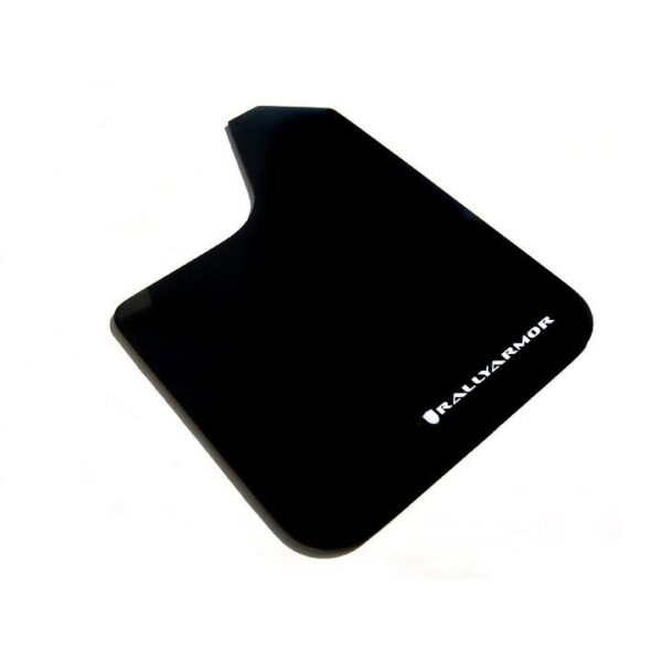 Rally Armor MF12-BAS-RD - Universal - Black Mud Flap/Red Logo