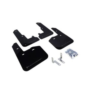 Rally Armor MF34-UR-BLK/GRY - 2015-2019 Subaru Legacy 2.5i, 2.5i Premium, 2.5i Limited, 3.6R Limited - Black Mud Flap/Grey Logo