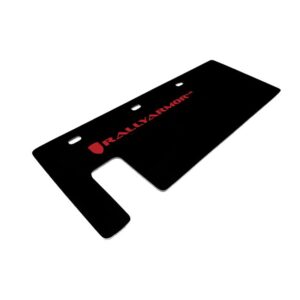 Rally Armor MF35-UR-BLK/RD - 2015-2024 Polaris Slingshot SL, SL LE - Black Mud Flap/Red Logo