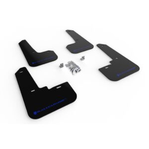 Rally Armor MF64-UR-BLK/BL - 2020-25 Subaru Legacy - Black Mud Flap/Blue Logo