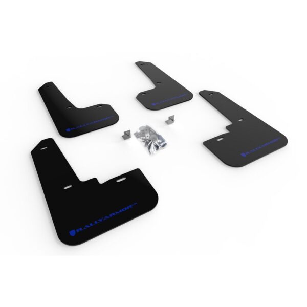 Rally Armor MF64-UR-BLK/BL - 2020-25 Subaru Legacy - Black Mud Flap/Blue Logo