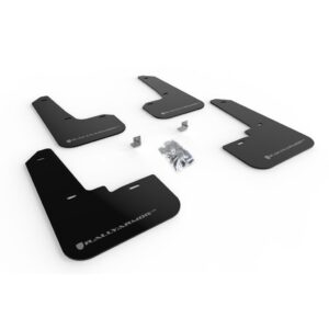 Rally Armor MF64-UR-BLK/SIL - 2020-25 Subaru Legacy - Black Mud Flap/Silver Logo