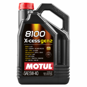 Motul 8100 X-CESS GEN2 5W-40 4X5L