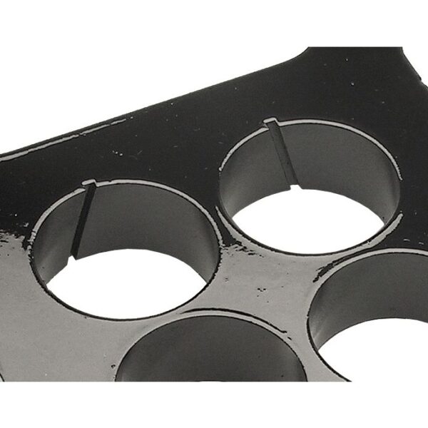 TRANS-DAPT PERFORMANCE PRODUCTS 1 IN. HOLLEY 4BBL SQUARE BORE- PLASTIC PHENOLIC SWIRL-TORQUE SPACER
