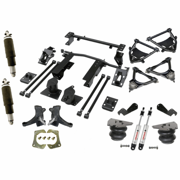 Front HQ Coil-Overs for 1973-1987 C10. For use with StrongArms.