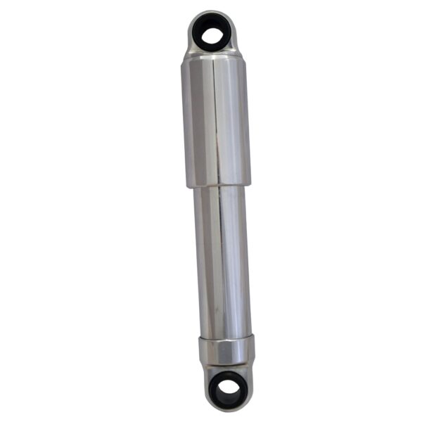 Polished Hot Rod Shock, 4.8" stroke with shaft cover, universal.