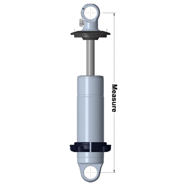 Rear TQ Coil-Overs for 1988-1998 C1500, for use with Ridetech 4-Link.