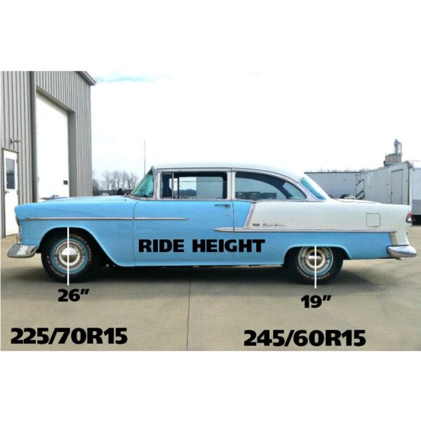 StreetGrip system for 1955-1957 Bel Air with big block.