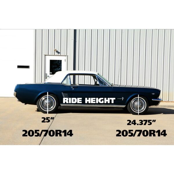 StreetGrip system for 1964-1966 Mustang with small block. No bushings or shafts.