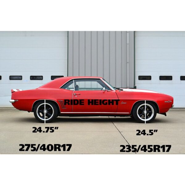 StreetGrip system for 1967-1969 GM F-Body with big block.