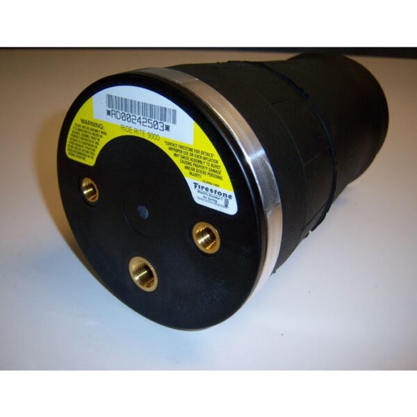 Firestone 9000 tapered sleeve air spring, 5" diameter with 1/4" npt port.