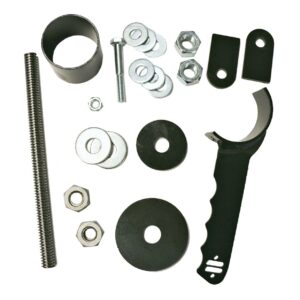 Control arm bushing removal/installation tool for 1964-1970 Mustang.
