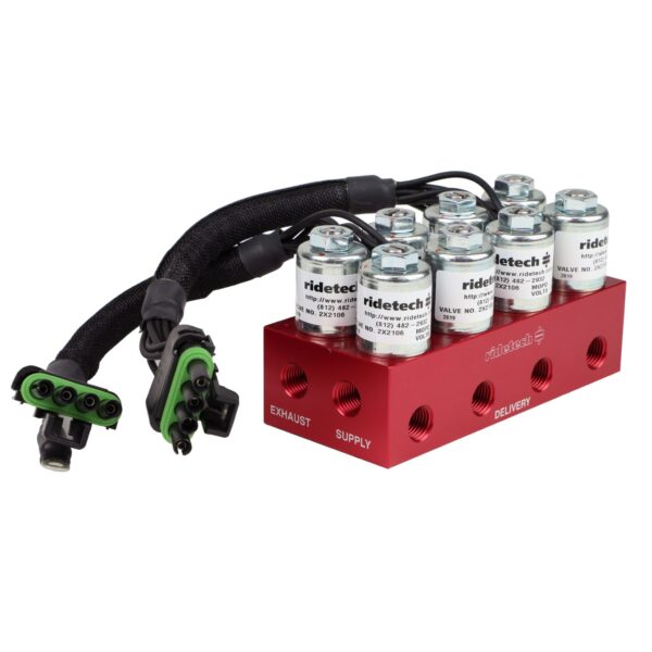 RidePro E5 air suspension control system with 5 gallon tank.