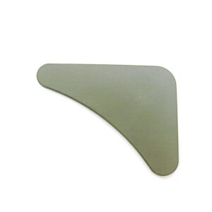 Gusset, 2.75" x 3.5", uncoated.