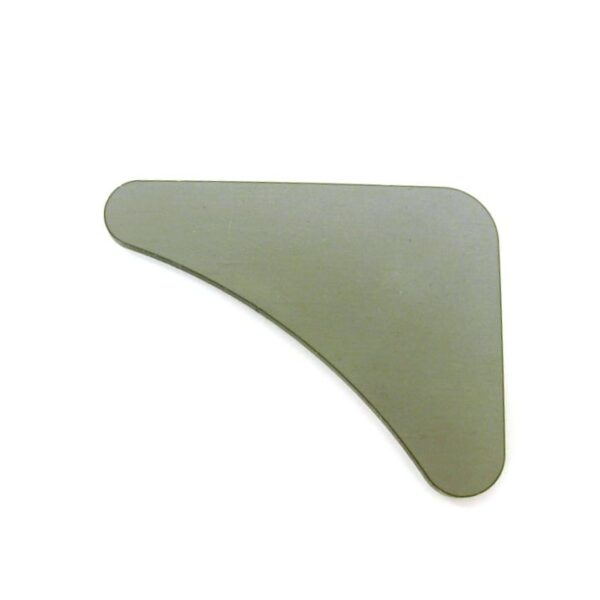 Gusset, 2.75" x 3.5", uncoated.