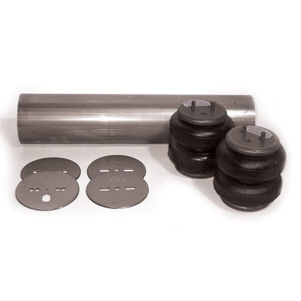 CoolRide air spring and bracket kit, universal fitment, 6000 lb.