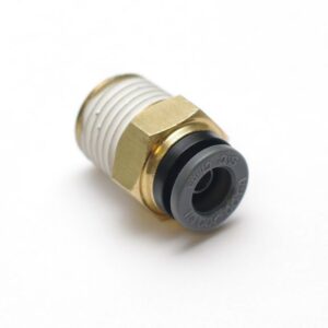 Airline Fitting, Straight. 1/8" NPT to 1/8" Airline.
