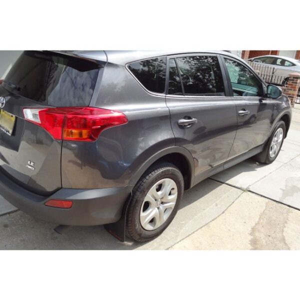 Rally Armor MF41-UR-BLK/RD - 2013-2015 Toyota RAV4 - Black Mud Flap/Red Logo