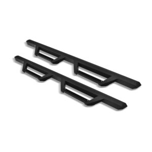 Armordillo 2007-2018 Toyota Tundra Crew Max  AR Drop Step Matte Black Side Step Bars - Drop Step