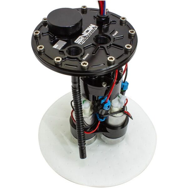 Snow Performance Universal 15-20 Gallon, 12 Hole Fuel Cell Hat Xtreme Version (3 Pump, 3-295)