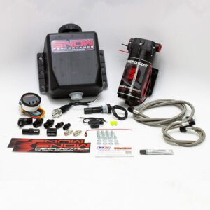 Stage 3.5 Boost Cooler Direct Injected VC-100 Progressive Water-Methanol Injection Kit (Stainless Steel Braided Line, 4AN Fittings) - No Tank