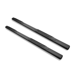 Armordillo 2019-2022 Dodge Ram 1500 - Quad Cab 4" Oval Step Bar - Matte Black