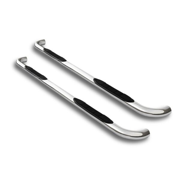 Armordillo 1999-2016 Ford Super Duty F-550 - Regular Cab  4in. Oval Polished Side Step bars