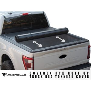 09-18 Ram 1500/19-24 Ram 1500 Classic CoveRex RTX Roll Up Bed Cover (5.8' Bed)