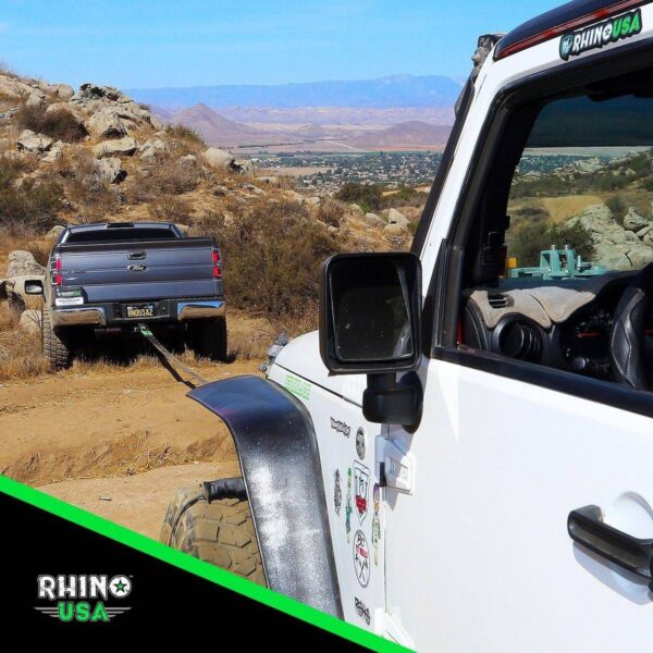 RHINO USA 30' TOW STRAP/HITCH COMBO