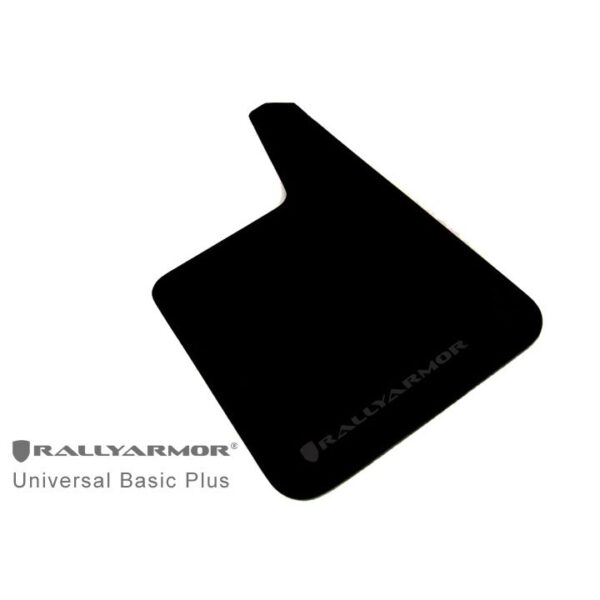 Rally Armor MF20-BAS-RD - Universal - Black Mud Flap/Red Logo