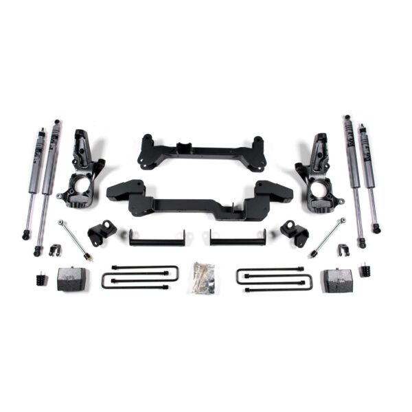Zone 6" Torsion Bar Drop Lift Kit