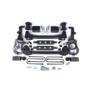 Zone 6" Suspension Lift Kit, 3.25" Rear Lift, Block; Spacer Front, No Shocks
