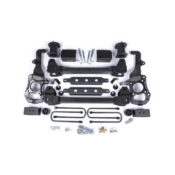 Zone 6" Suspension Lift Kit, 3.25" Rear Lift, Block; Spacer Front, No Shocks