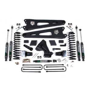 Zone 5" Radius Arm Lift Kit, 3" Rear Lift, Nitro Shocks